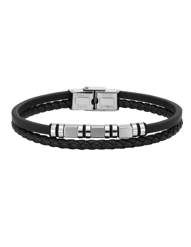 Pulsera Enso Para Hombre EMB267B Negro