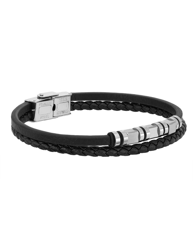 Pulsera Enso Para Hombre EMB267B Negro