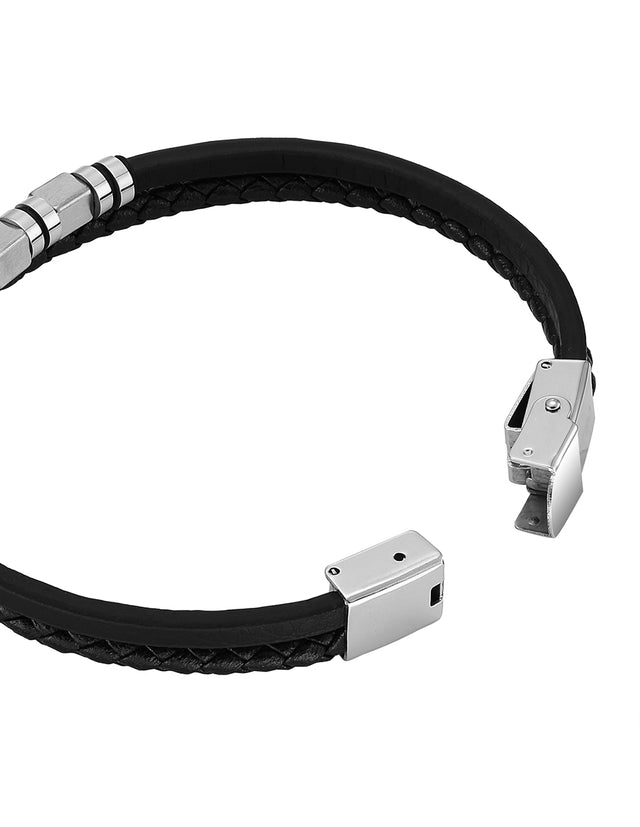 Pulsera Enso Para Hombre EMB267B Negro