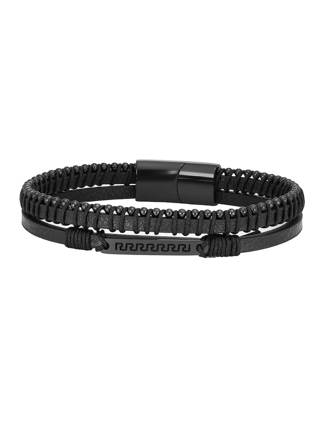 Pulsera Enso Para Hombre EMB268B Negro