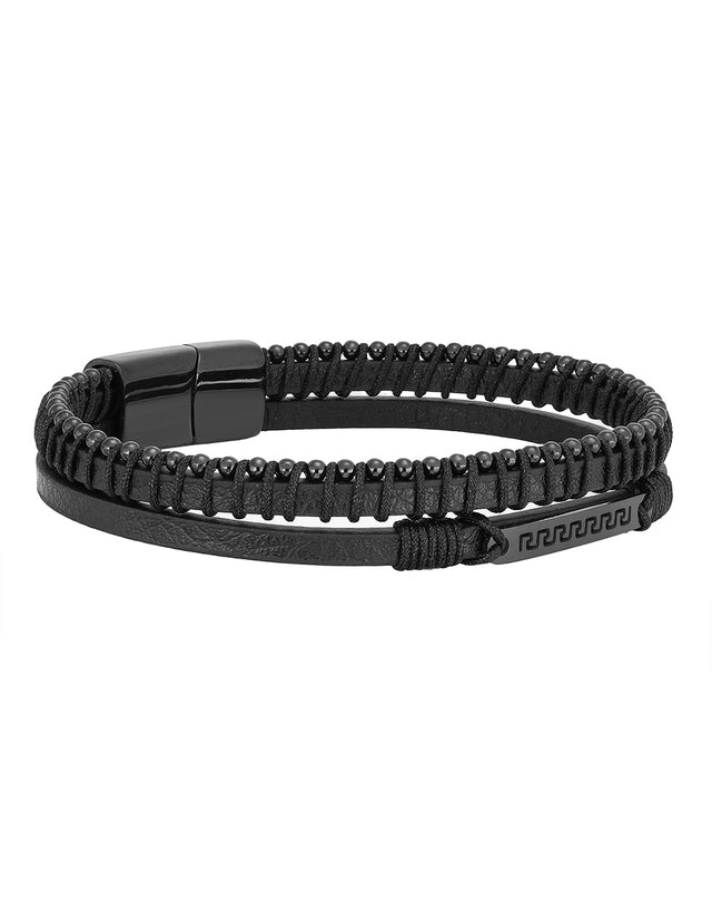 Pulsera Enso Para Hombre EMB268B Negro