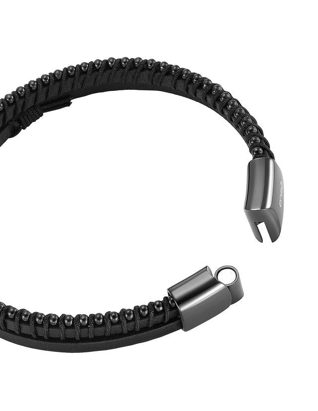 Pulsera Enso Para Hombre EMB268B Negro