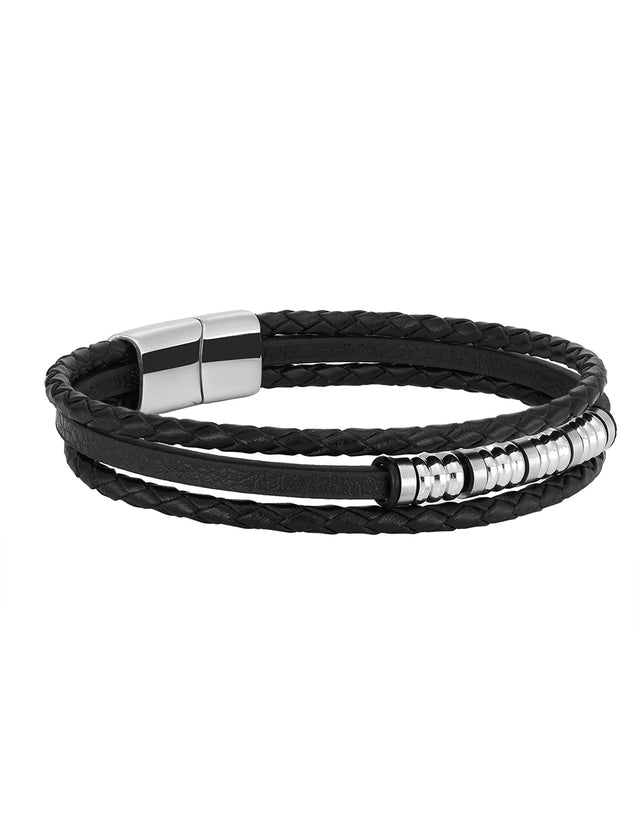 Pulsera Enso Para Hombre EMB270B Negro