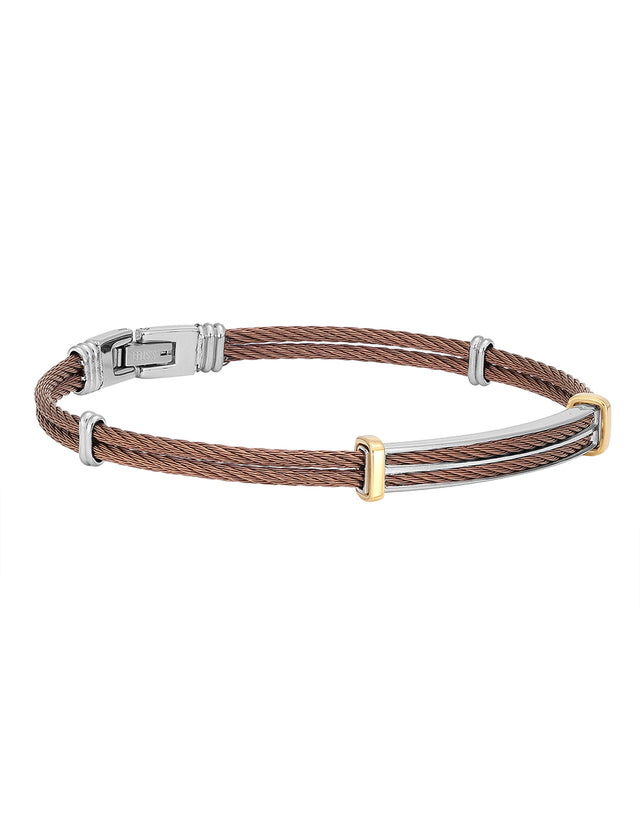 Pulsera Enso Para Hombre EMB273BR Café