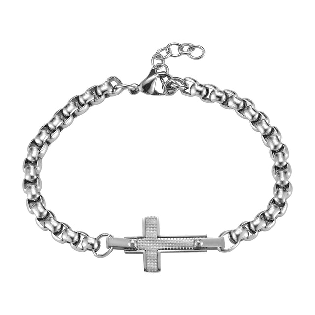 Pulsera Enso Para Hombre EMB291S Acero