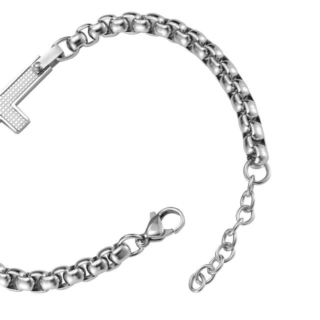 Pulsera Enso Para Hombre EMB291S Acero