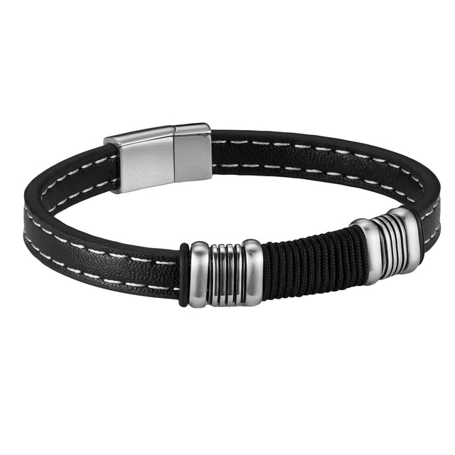 Pulsera Enso Para Hombre EMB293B Negro