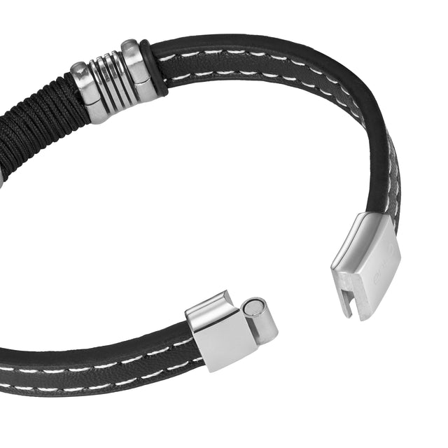 Pulsera Enso Para Hombre EMB293B Negro