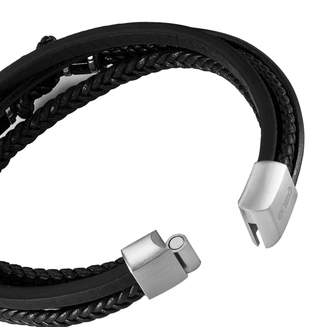Pulsera Enso Para Hombre EMB296B Negro