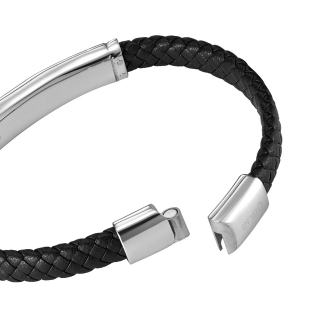 Pulsera Enso Para Hombre EMB299B Negro