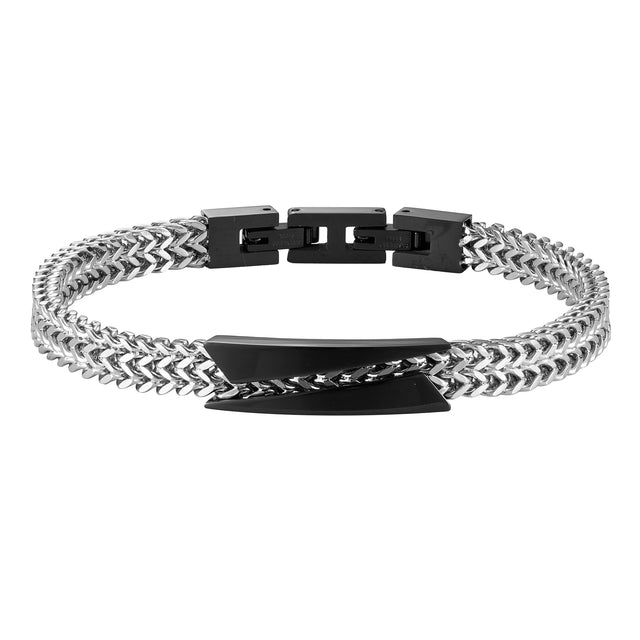 Pulsera Enso Para Hombre EMB303S Acero