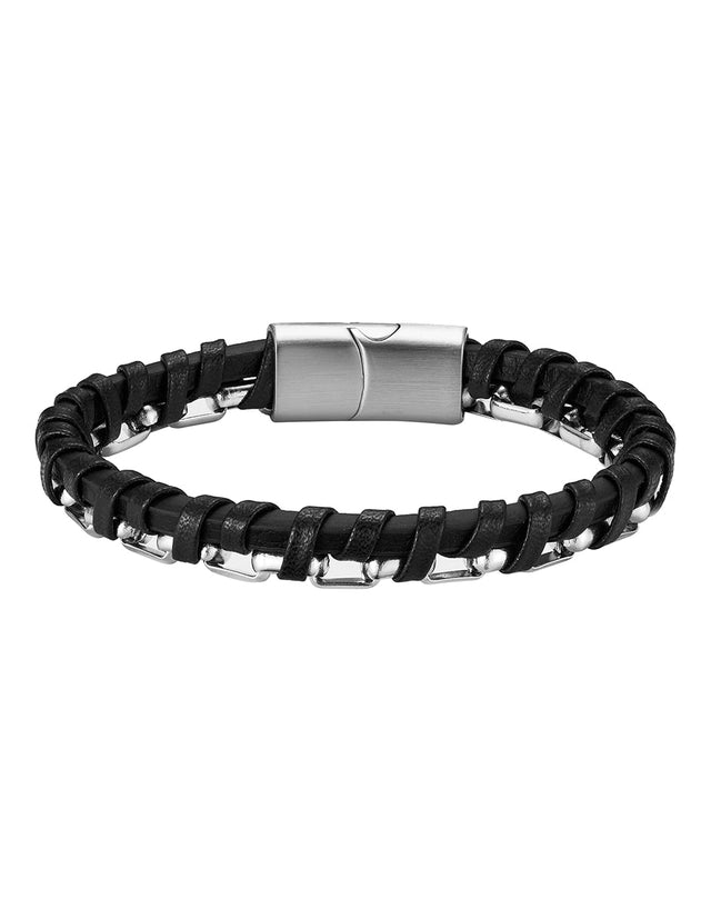 Pulsera Enso Hombre Moda EMB329B Stitched Braid