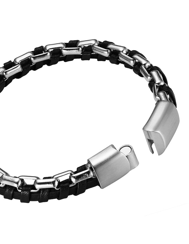 Pulsera Enso Hombre Moda EMB329B Stitched Braid