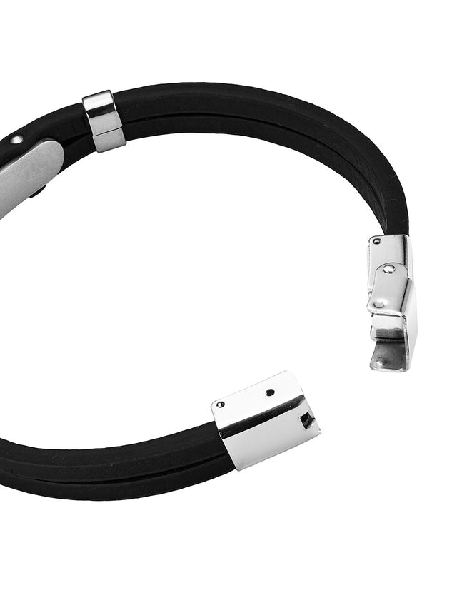 Pulsera Enso Hombre Moda EMB330B Greek Plate