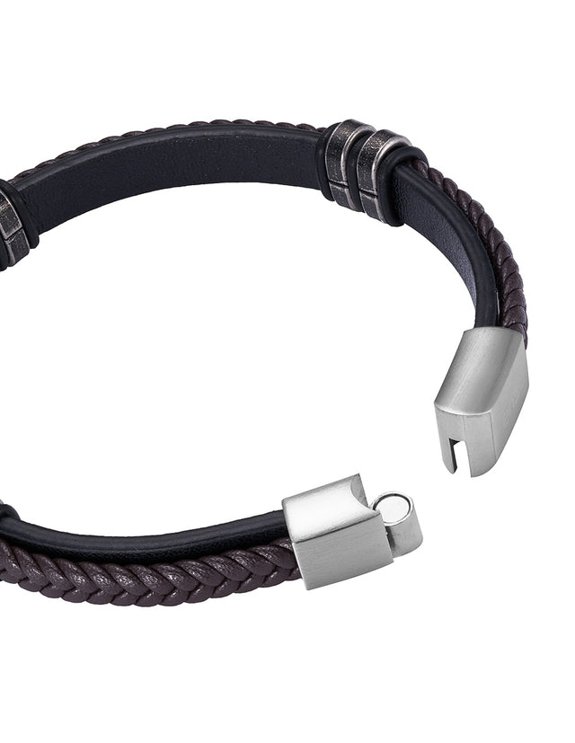 Pulsera Enso Hombre Moda EMB335BR Ring Detail