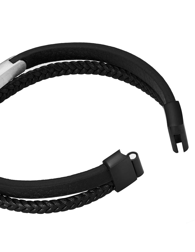 Pulsera Enso Hombre Moda EMB338B Slim Tag