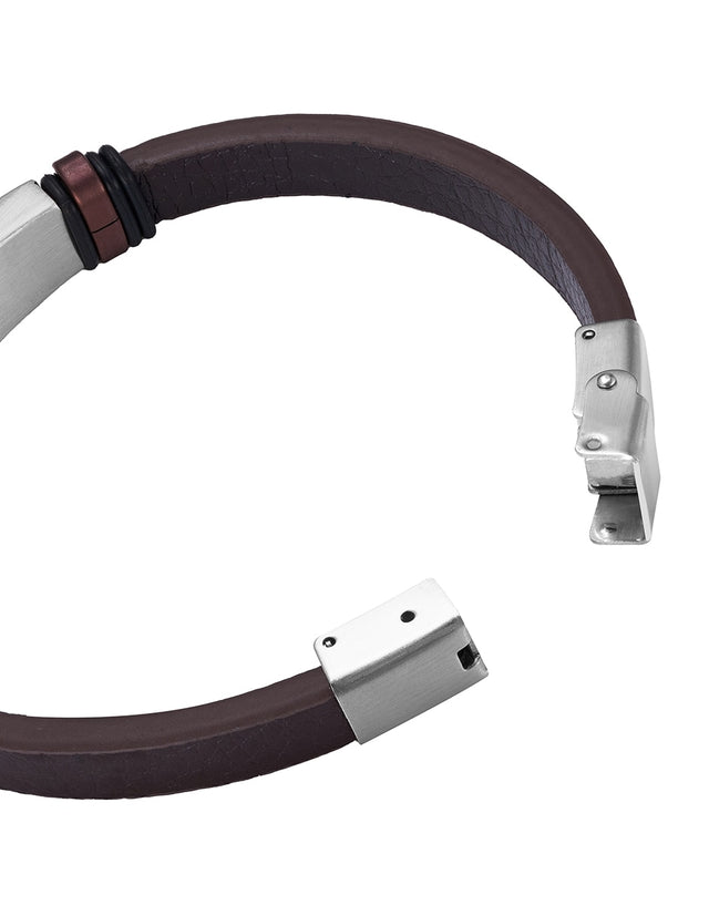 Pulsera Enso Hombre Moda EMB350BR Wide Bar