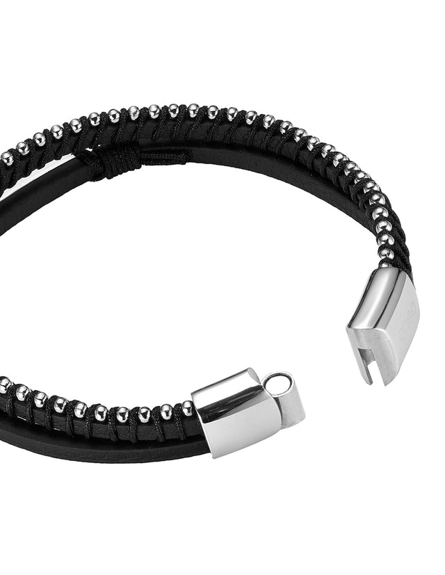 Pulsera Enso Hombre Moda EMB354B Greek Double