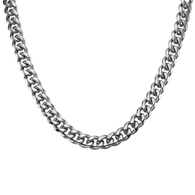 Collar Enso Acero Inoxidable Para Hombre EMN179S Plateado
