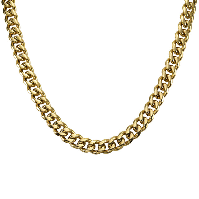 Collar Enso Acero Inoxidable Para Hombre EMN180GL Dorado