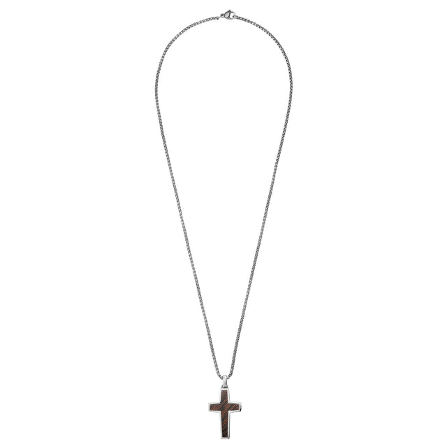 Collar Enso Acero Inoxidable Para Hombre EMN185B Negro