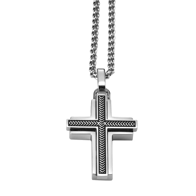 Collar Enso Para Hombre EMN286B Negro