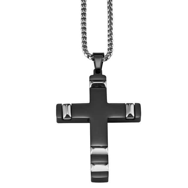 Collar Enso Para Hombre EMN288B Negro