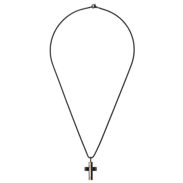 Collar Enso Para Hombre EMN289B Negro