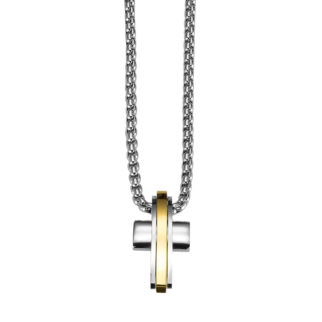 Collar Enso Hombre Axis Two Tone EMN308S Acero
