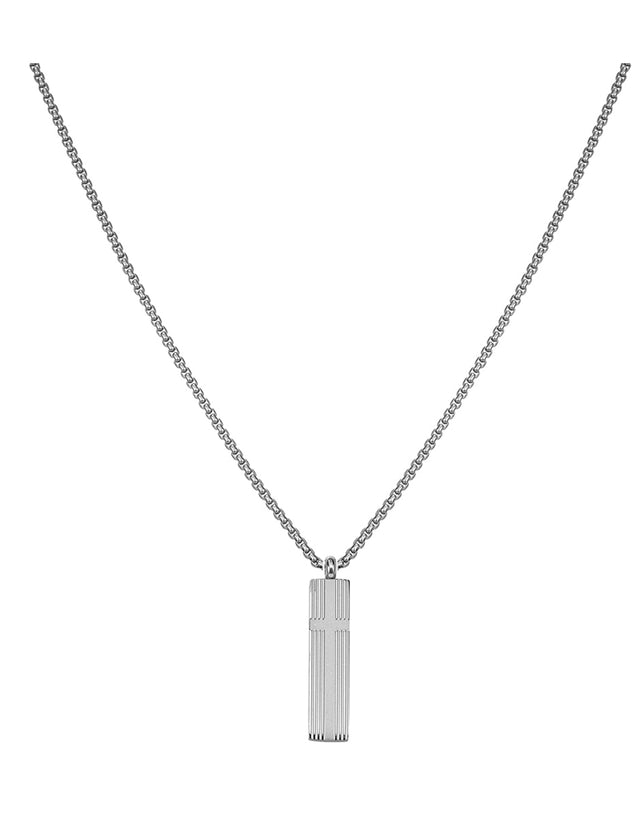 Collar Enso Hombre Vertical Line EMN310S Acero