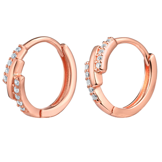 Aretes Plata 925 Enso Para Mujer ESE122R Plateado