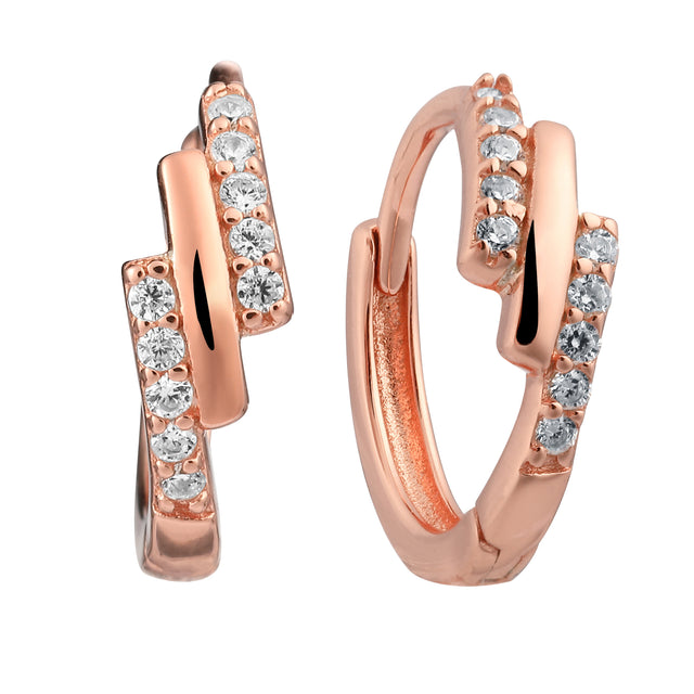 Aretes Plata 925 Enso Para Mujer ESE122R Plateado