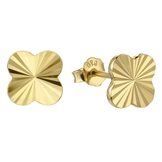 Aretes Enso 925 Para Mujer ESE159G Dorado