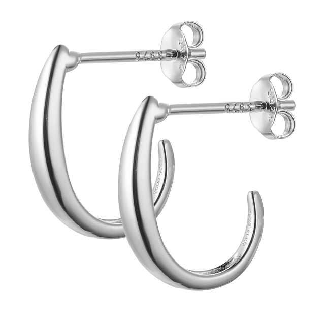Aretes Enso 925 Para Mujer ESE160S Plata