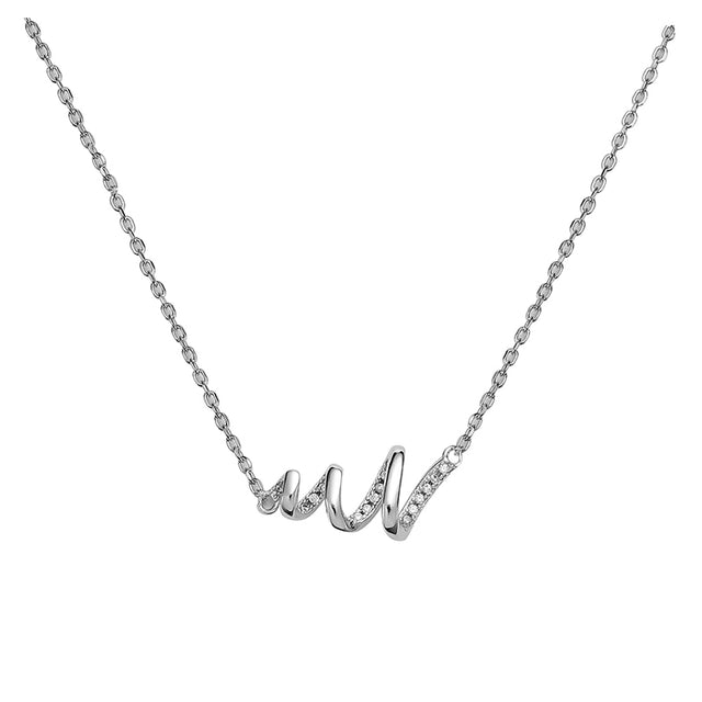 Collar de Plata 925 Enso para Mujer ESN036S Plata