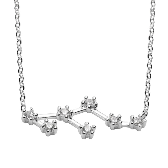 Collar y Dije Plata 925 Enso Para Mujer ESN149S Plateado