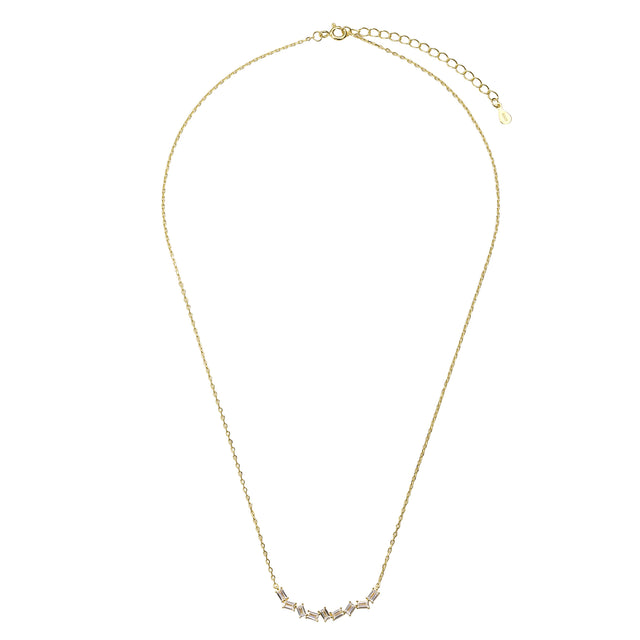 Collar y Dije Enso 925 Para Mujer ESN154G Dorado