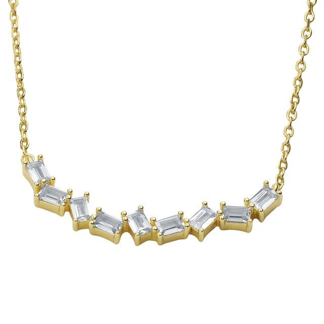 Collar y Dije Enso 925 Para Mujer ESN154G Dorado