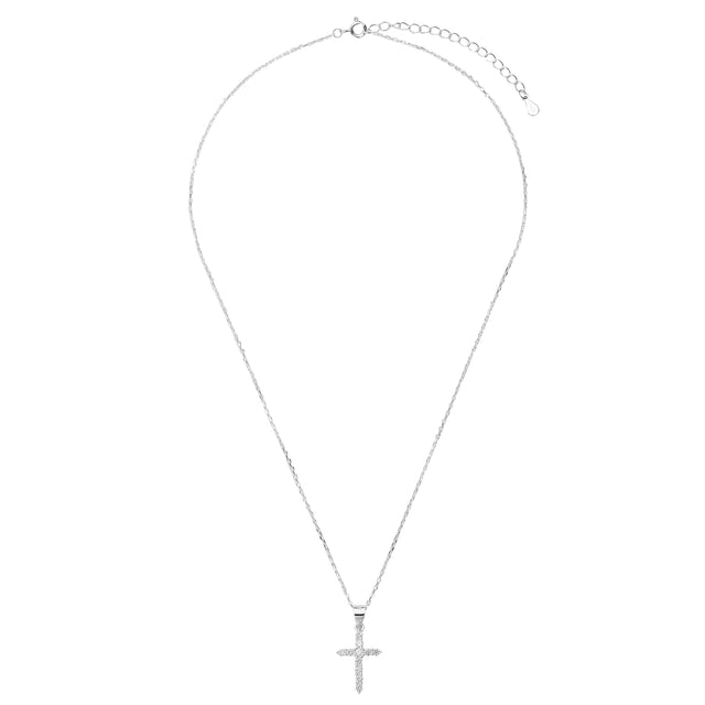 Collar y Dije Enso 925 Para Mujer ESN156S Plata