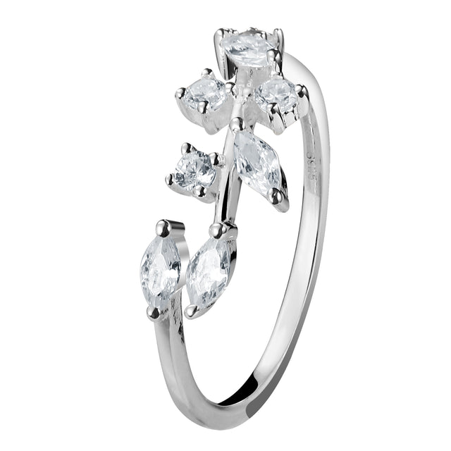 Anillo Plata 925 Enso Para Mujer ESR116S Plateado