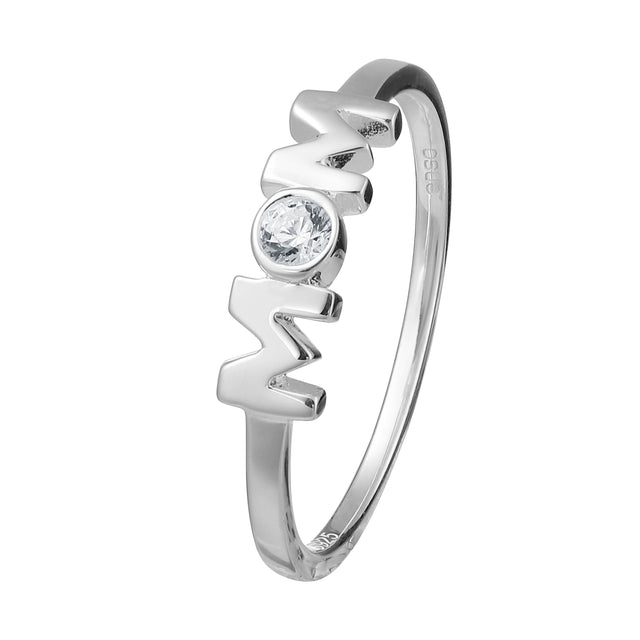 Anillo Enso Plata 925 Para Mujer ESR150S Plateado