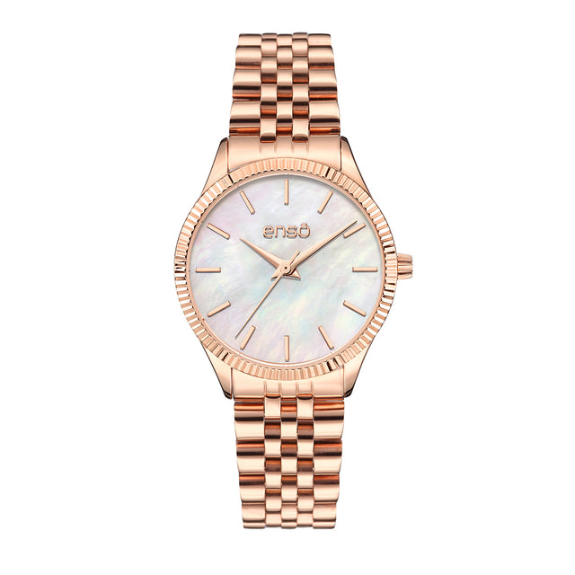Reloj de Pulsera Enso Para Mujer EW1037L2 Dorado