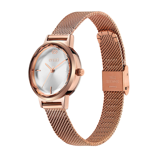 Reloj de Pulsera Enso para Mujer EW1052L1 color Oro Rosa