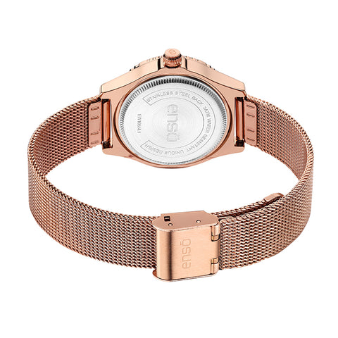 Reloj de Pulsera Enso para Mujer EW1055L1 Oro Rosa