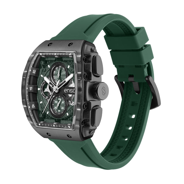 Reloj de Pulsera Enso Para Hombre EW1063G5 Color Verde