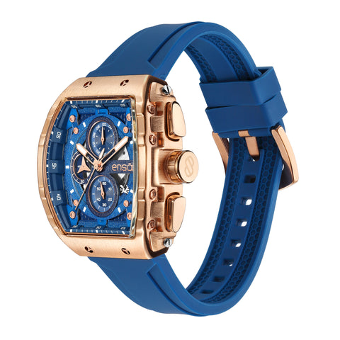 Reloj de Pulsera Enso Para Hombre EW1063G7 Azul