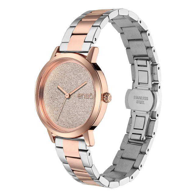 Reloj de Pulsera Enso Mujer Shiny EW1071L2 Rosado