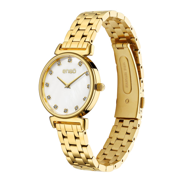 Reloj de Pulsera Enso Para Mujer EW1076L2 Dorado