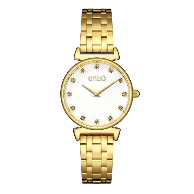 Reloj de Pulsera Enso Para Mujer EW1076L2 Dorado