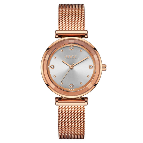 Reloj de Pulsera Enso Para Mujer EW2533L1 Oro Rosa
